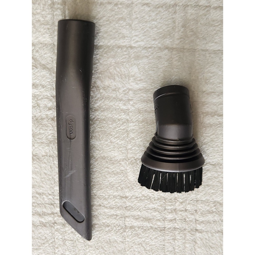 Dyson Vacuum Lot 9" Crevice Tool & Brush Head Attachment DC17 DC14 DC07 Genuine